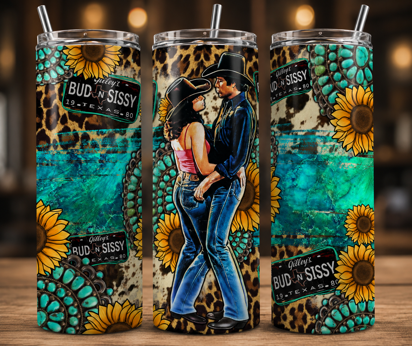 Urban cowboy 20 oz tumbler